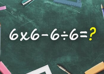 A devilish-looking equation has left people scratching their heads. Can you remember the golden rule from school to solve it?
