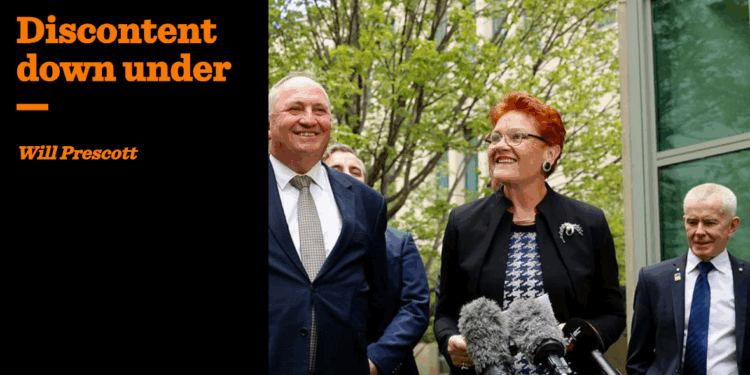 Discontent down under | Will Prescott