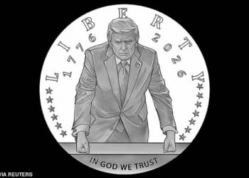 The federal arts panel has commissioned a coin of US President Donald Trump to mark the nation's 250th year of independence from Britain