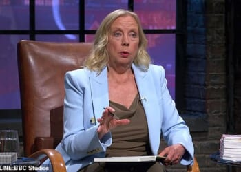 Dragons' Den star Deborah Meaden, 67, has been accused of spreading 'anti-Semitic conspiracy theories, misinformation and Iran regime propaganda'