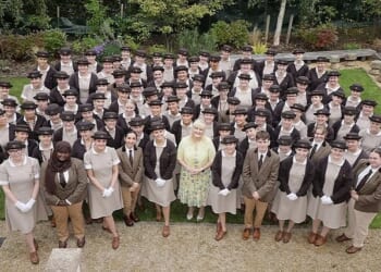 Norland College students. Applications to the college have risen sharply in the last five years