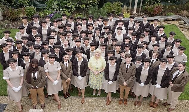 Norland College students. Applications to the college have risen sharply in the last five years