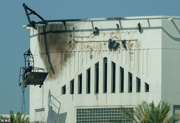 **DO NOT CREDIT PHOTOGRAPHER** **DO NOT CREDIT PHOTOGRAPHER**DXB Airport, Dubai.Picture shows: Damage caused by Iranian drone attacks this morning.