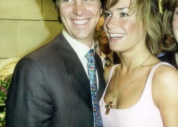 Mogens Tholstrup, pictured with former flame Tara Palmer-Tomkinson, is in hospital in Cape Town