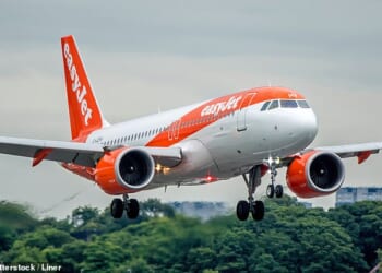 The flight set off from Glasgow Airport on Sunday, March 29, around midday and was on route to Jersey