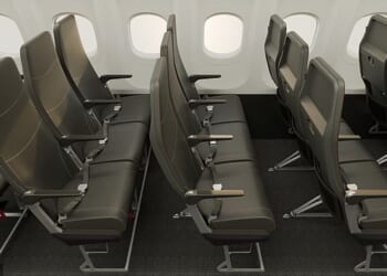 From 2028, select easyJet aircraft will be fitted with the all-new Kestrel seat, which provides up to two inches of knee and shin space without the need to recline