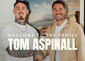 Eddie Hearn hits back at Dana White after Conor Benn ‘betrayal’ by signing UFC champ Tom Aspinall to management deal