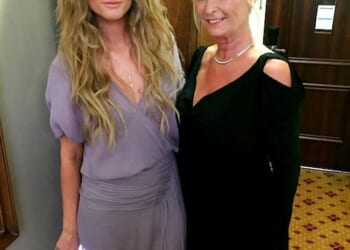 Soap stars Charley Webb and her brother Jamie Lomas have announced the loss of their beloved mother, Helen Webb (Charley and her mother pictured)