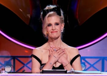 Kelly Osbourne, 41, made a surprise cameo as a guest judge on the latest episode of The Masked Singer for Ozzfest Night