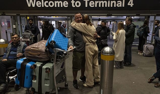 LONDON: Jeff and Rebecca Moses from Manchester, who were staying in Fairmont Bab Al Bahr hotel