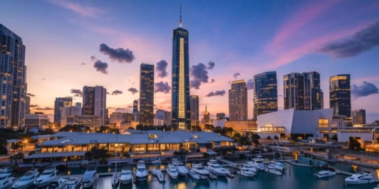 Eric Trump released video of an artist's rendering of President Donald Trump's presidential library.