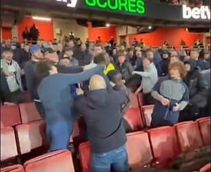 Met Police are investigating after Thierno Barry alleged his friends were 'attacked' inside the Emirates Stadium