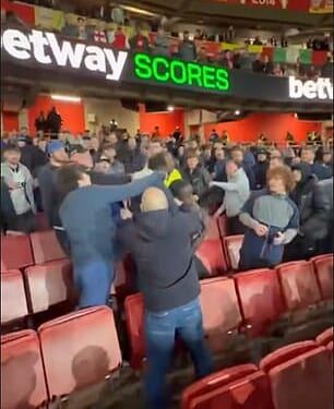 Met Police are investigating after Thierno Barry alleged his friends were 'attacked' inside the Emirates Stadium