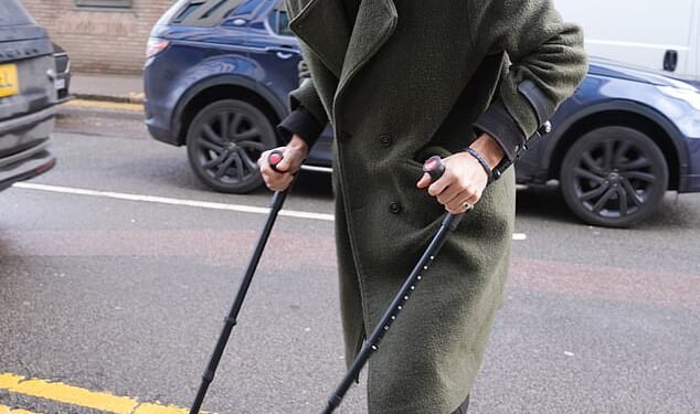 Former Liverpool and Newcastle striker Andy Carroll arrived at court in crutches on February 4. But he did not attend a scheduled Chelmsford Crown Court hearing on March 3