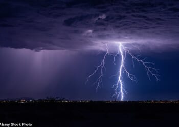 It is estimated that around 240,000 people are injured by lightning strikes across the world every year, with around 10 per cent of people likely to die as a result