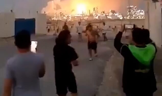 Bahrain's government said this afternoon that a facility in its oil infrastructure area has been attacked