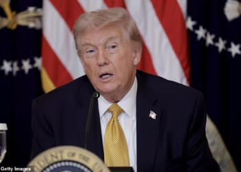 President Donald Trump revealed that a Florida Congressman has a terminal illness during a White House event on Monday