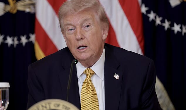 President Donald Trump revealed that a Florida Congressman has a terminal illness during a White House event on Monday