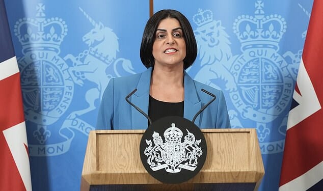 Home Secretary Shabana Mahmood has unveiled the new scheme - which begins immediately - as she delivered a keynote speech on immigration policy in central London today