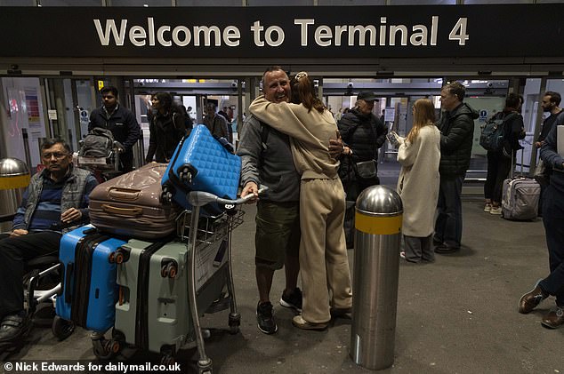 Jeff and Rebecca Moses from Manchester, who were staying in Fairmont Bab Al Bahr hotel