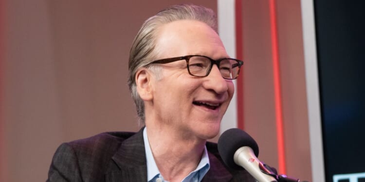 Bill Maher visits The Megyn Kelly Show at the SiriusXM Studios on May 20, 2024, in New York City.