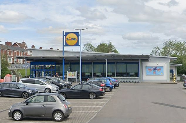 Mr Toghill was transferred to this Lidl in Ystrad Mynach, south Wales, but was sacked soon afterwards for using a machine without permission