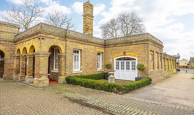 This former Victorian cell block which was converted into a modern family home has gone on sale for £1 million