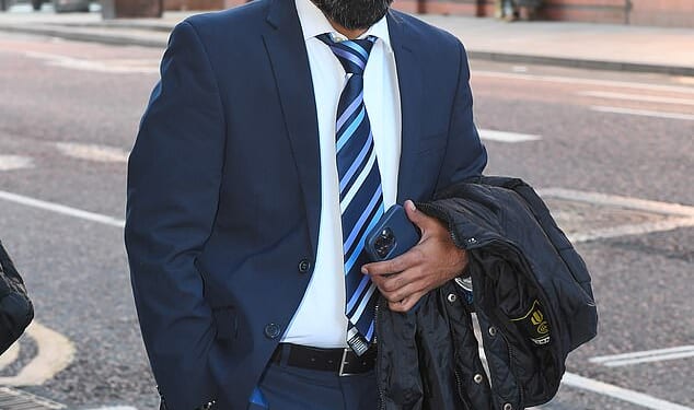 Dr Suhail Anjum was caught in a 'compromising position' with the nurse by a colleague at Tameside Hospital in Greater Manchester