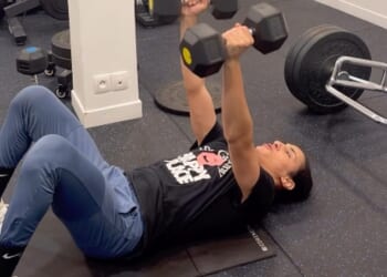 Imane Khelif has starred in a determined new workout video just hours after Olympic chiefs cracked down on transgender and DSD athletes