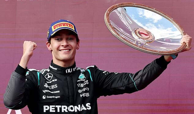 George Russell (pictured) got his 2026 Formula One season off with a bang, claiming victory in Melbourne on Sunday