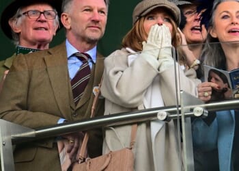 As the F1 season got underway last week in Australia, ex Red Bull team principal Christian Horner and wife Geri Halliwell swapped the paddock for Cheltenham Festival