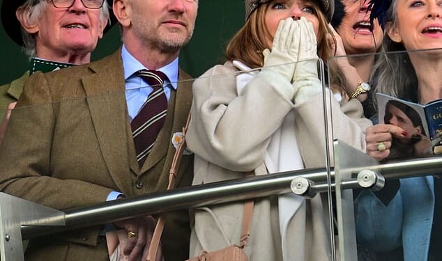 As the F1 season got underway last week in Australia, ex Red Bull team principal Christian Horner and wife Geri Halliwell swapped the paddock for Cheltenham Festival