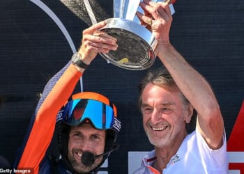 Give me back my boat! Billionaire Sir Jim Ratcliffe launches legal action against four-time Olympic champion Ben Ainslie to return his yacht