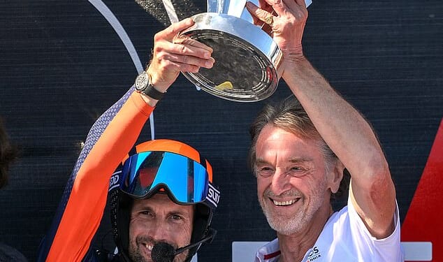 Give me back my boat! Billionaire Sir Jim Ratcliffe launches legal action against four-time Olympic champion Ben Ainslie to return his yacht