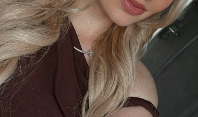 Holly Worswick, 26, went to her local Specsavers for a regular eye test in 2021, where a tumour was discovered