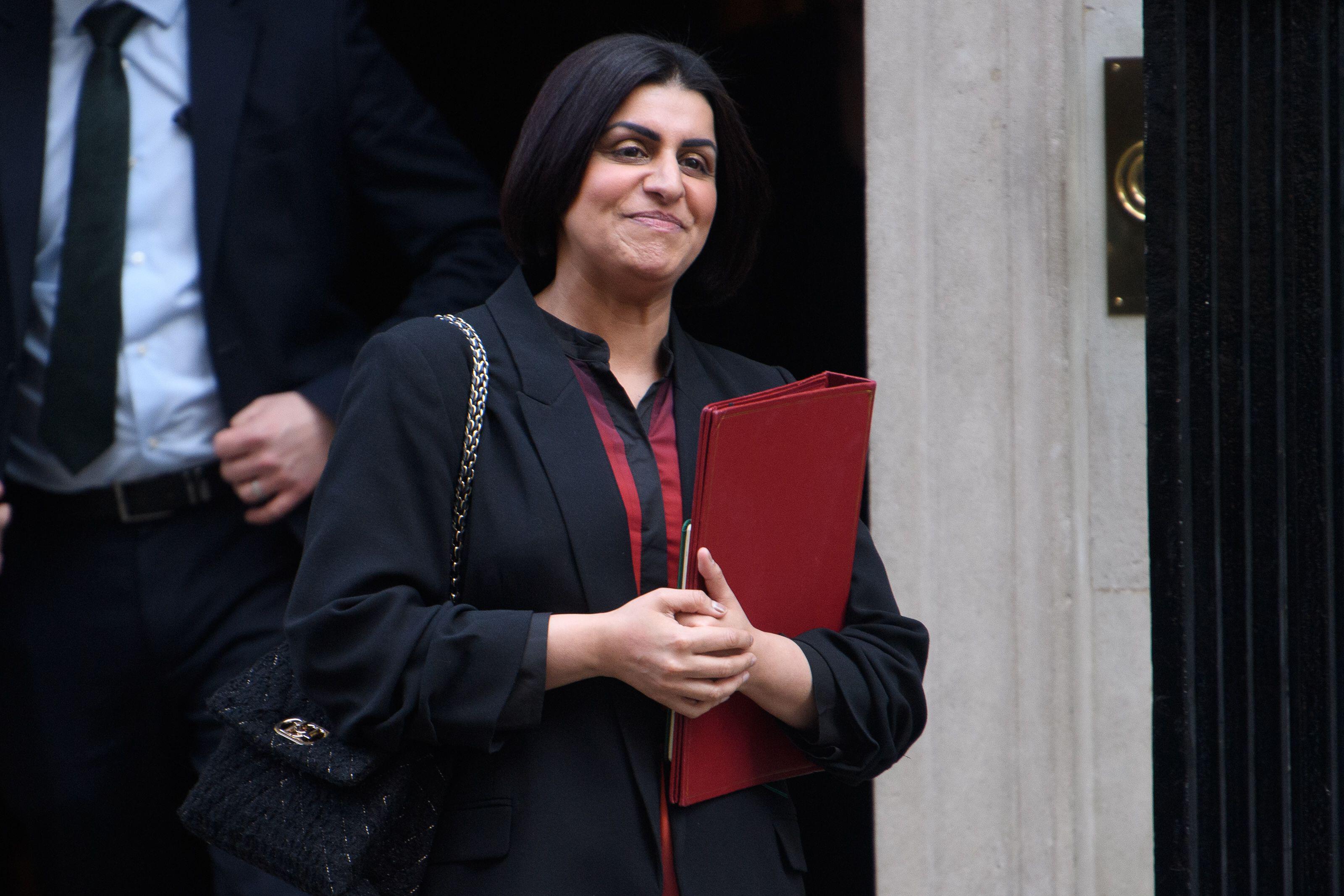 London, UK. 03 Mar 2026. Pictured: Shabana Mahmood - Secretary of State for the Home Department departs a cabinet meeting in Downing Street. Credit: Justin Ng/Alamy Live News.