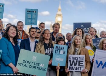Musicians including Sir Elton John, Sir Paul McCartney and Kate Bush, along with many other actors and publishers, have called on the Government to ditch plans to allow AI tech firms to steal their work without payment or permission