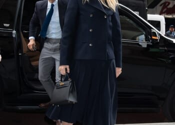 Gwyneth Paltrow appeared to be in a hurry as she arrived to the Muse Awards in New York City on Friday - while sailing ahead of her husband Brad Falchuk