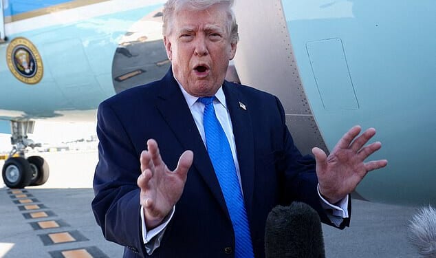 President Trump wants the Iranians to give up their missiles, to renounce their nuclear enrichment programme and reopen the Strait of Hormuz to energy exports