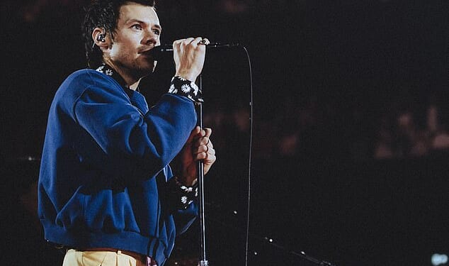 Harry Styles yearns for 'love and kindness' as he touches on the conflict in the Middle East during One Night Only gig in Manchester