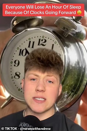 Many people hate losing an hour of sleep when the clocks go forward