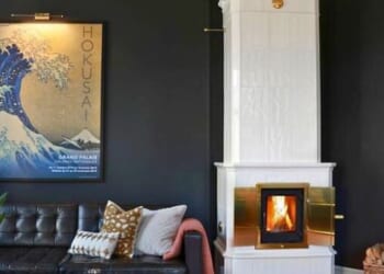 Ceramic stoves, which retail from around £5000, are enjoying a moment - because they're considered much more eco-friendly than traditional wood stoves, which face increasingly tough DEFRA regulations