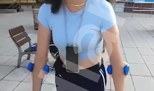 Noelia Castillo Ramos, 25, was seen in newly release footage being encouraged to walk again by her father after she became paraplegic following a suicide attempt