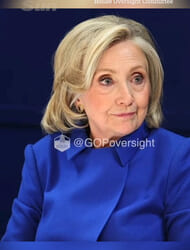 Hillary Clinton slams fist on table and storms out after photo is leaked during her Epstein deposition