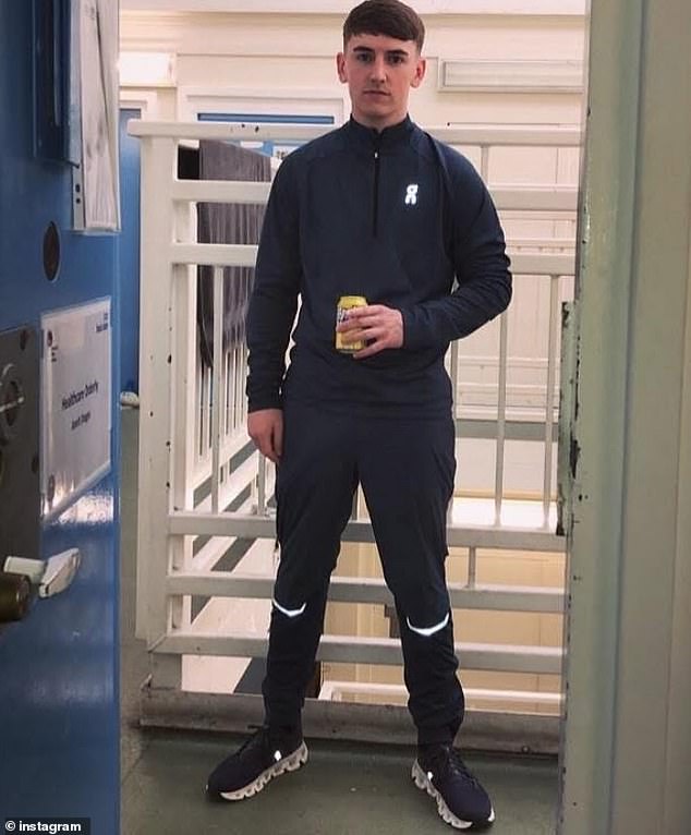 Gang member Taylor Meanley (pictured) was just 17 when he fired a shotgun at 20-year-old Lewis Williams in what prosecutors called 'a planned execution'