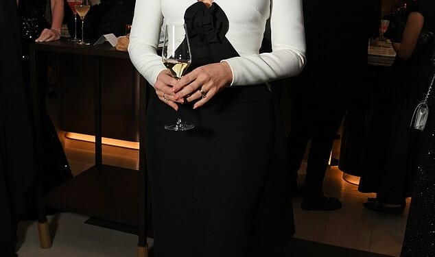 Holly Willoughby looked chic in a plunging dress at The King's Trust Invest In Futures Gala at The Chancery Rosewood on Thursday night