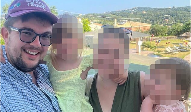 Benjamin Phelps (pictured) messaged a pupil at his school that 'there is not a single other thought in my brain, not one other than you' - while his wife was pregnant with their second child