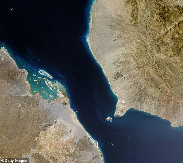 Known as the 'Gate of Tears' in Arabic, the Bab al-Mandeb Strait is an 18-mile-wide waterway connecting the Red Sea with the Gulf of Aden. Crucially, it controls sea traffic toward the Suez Canal