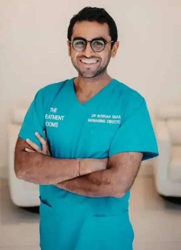 Dr Roshan Vara, a hair transplant surgeon at The Treatment Rooms in London