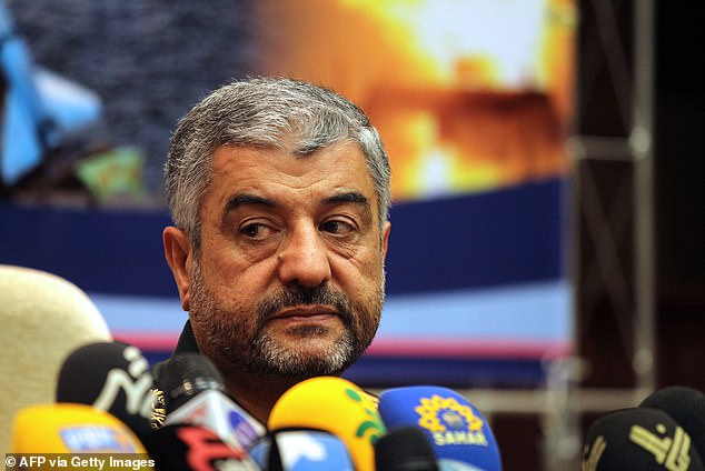 Iranian Revolutionary Guards commander Brigadier General Mohammad Ali Jafari